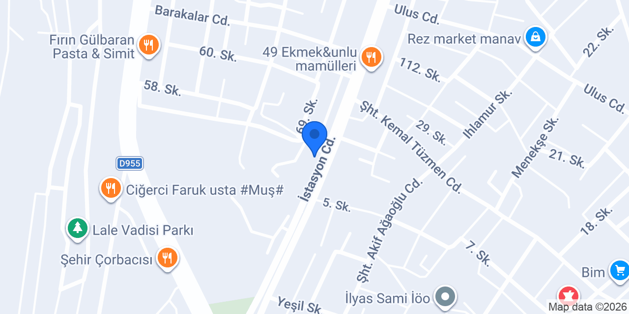 sizin kasap konumu