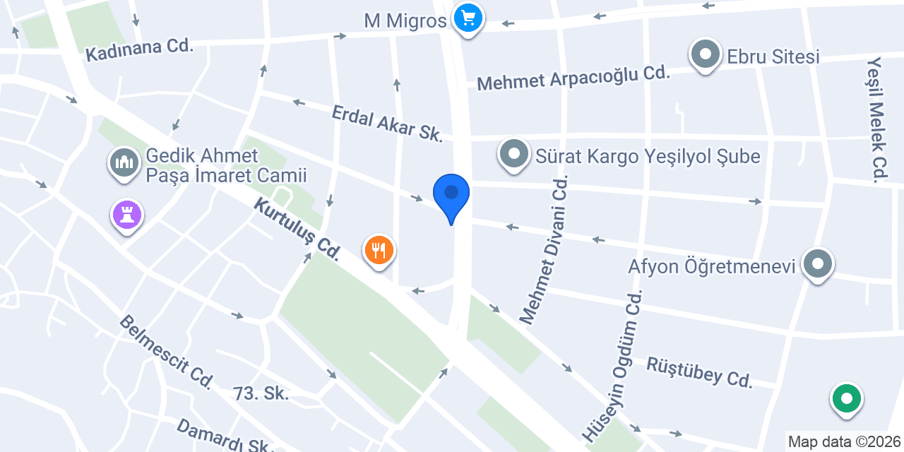 Avukat Orhan Erdöl Hukuk Bürosu konumu