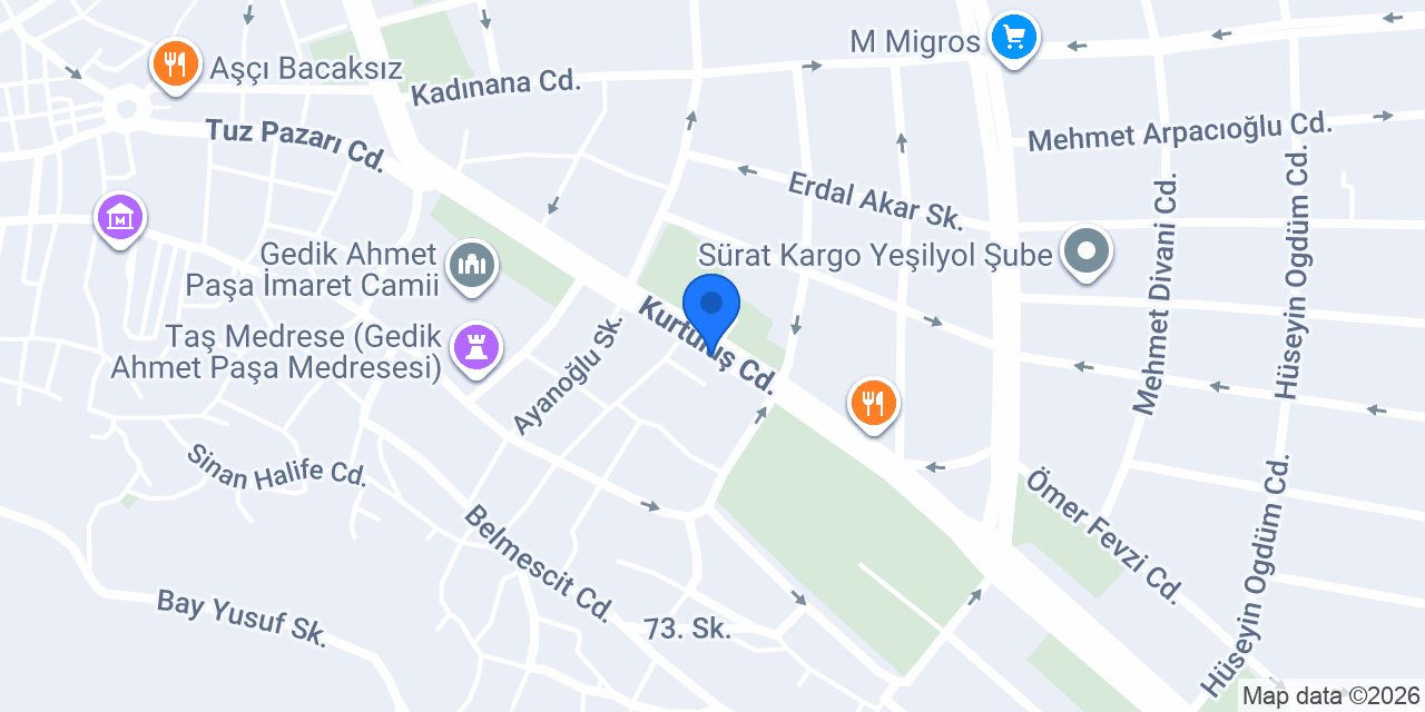 Hocaoğuları Group konumu