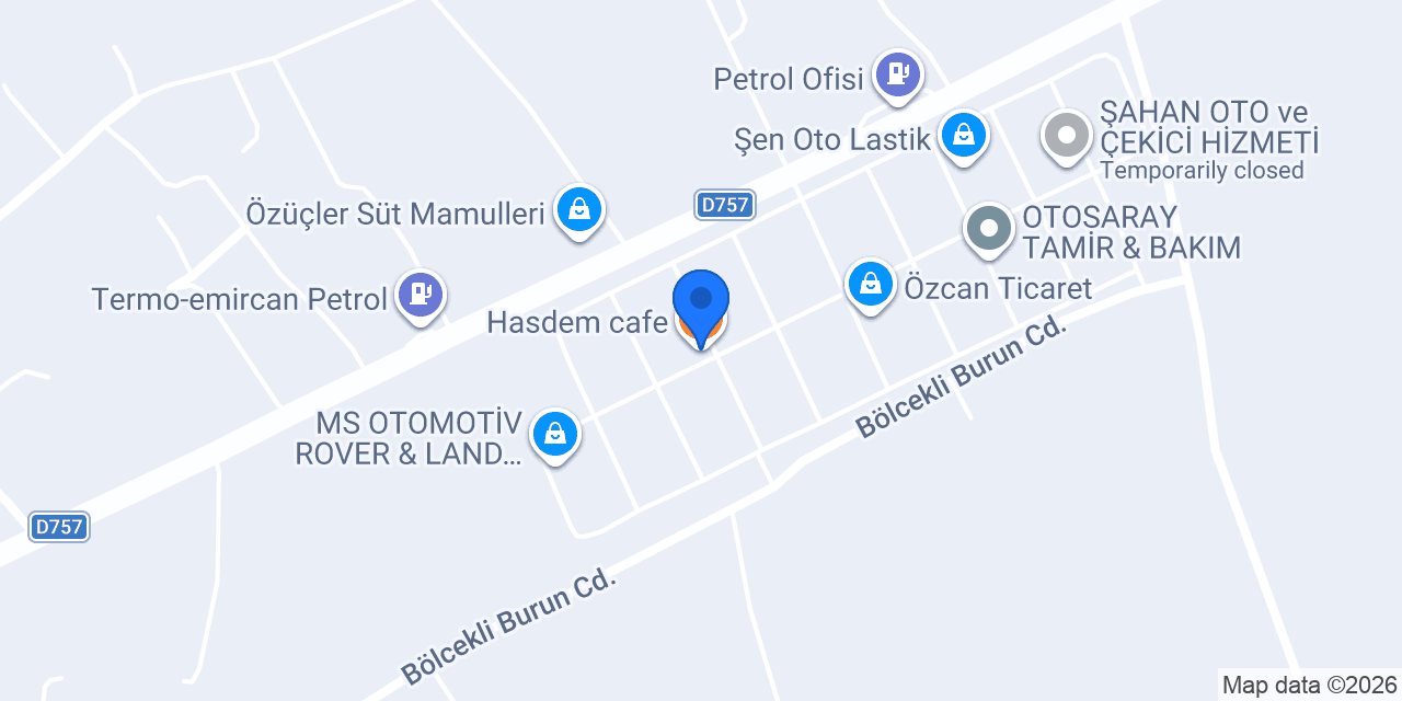 Hasdem cafe konumu