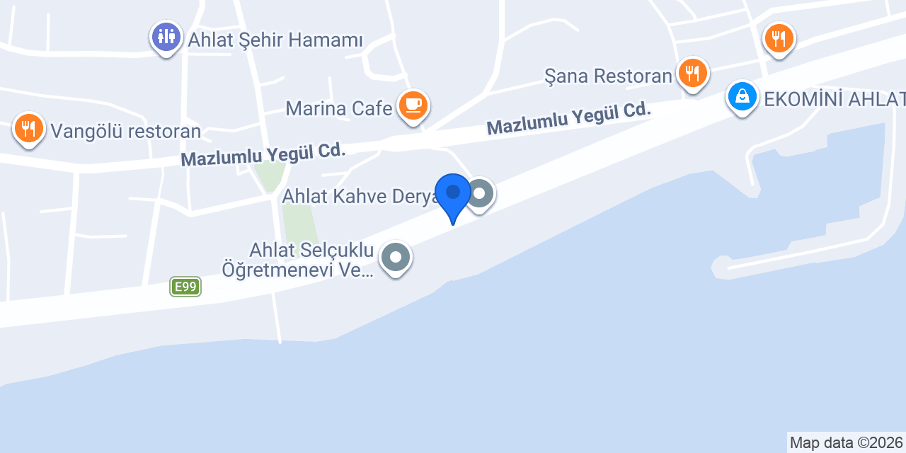 Ahlat VİNÇ konumu