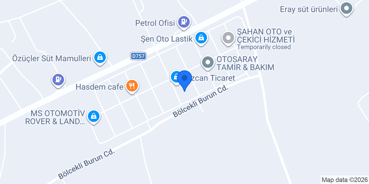 oto itimat konumu