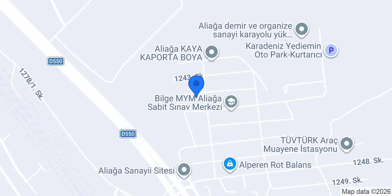 BATI HİDROLİK konumu