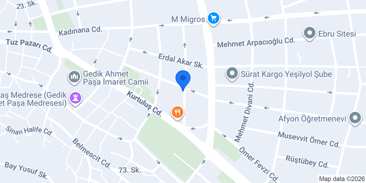 AFYON TERZİ ŞERİFE konumu