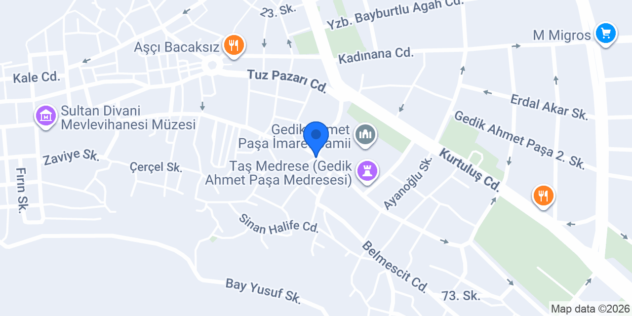Selçuk Veterinerlik konumu