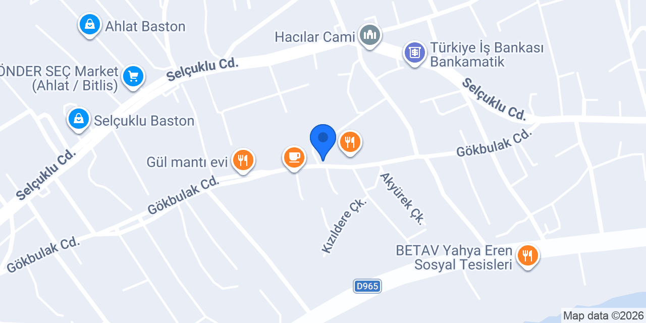 Dondurmacı Nüsret Usta konumu