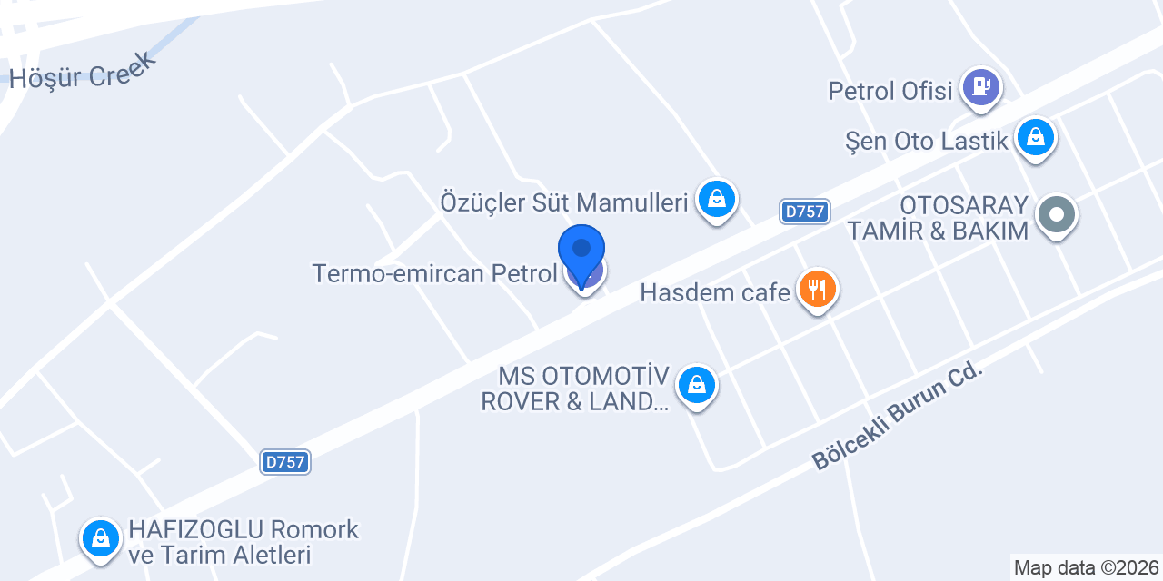 Termo-emircan Petrol konumu