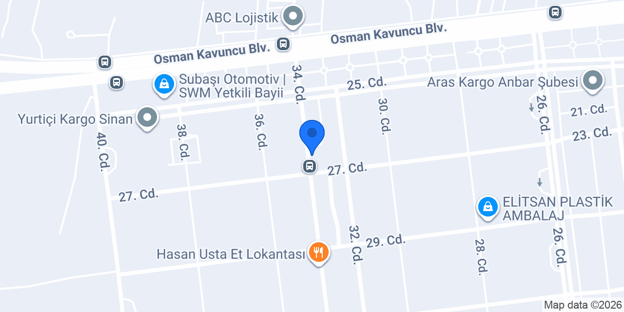 Avcıoğlu Elektrik bobinaj konumu