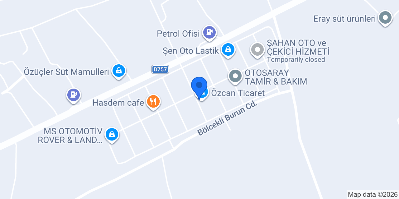 KILIÇ OTO ELEKTRİK AKSARAY ORTAKÖY konumu