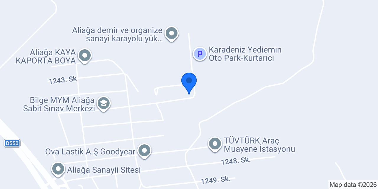 İŞLİYEN OTOFREN konumu