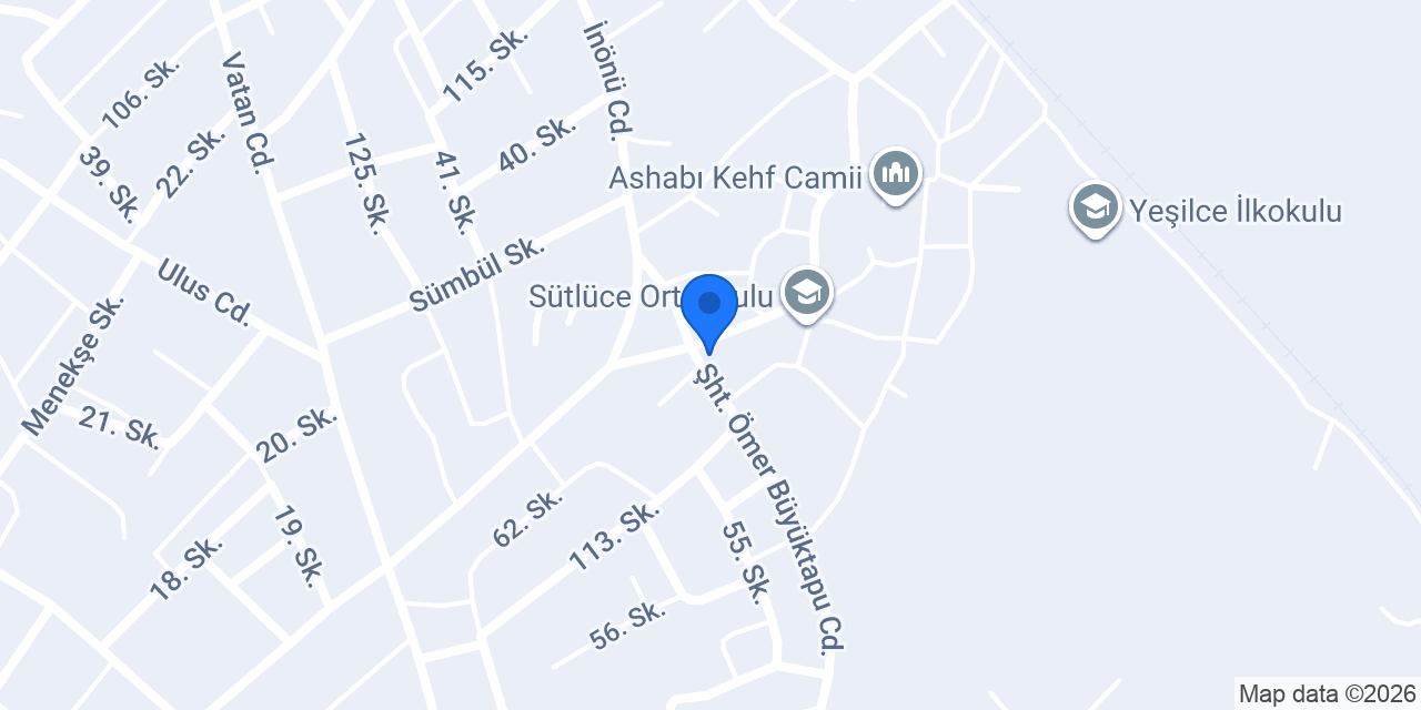 Yeşilyurt Taksi konumu