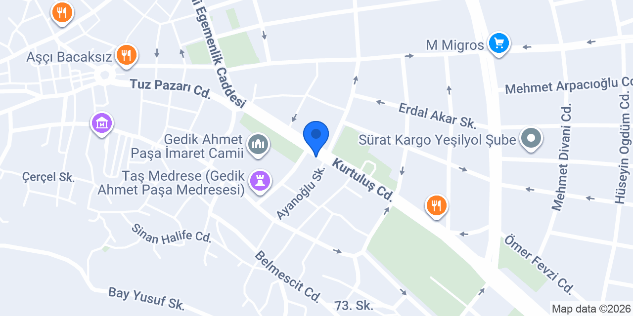 Osmanbey TERZİ konumu