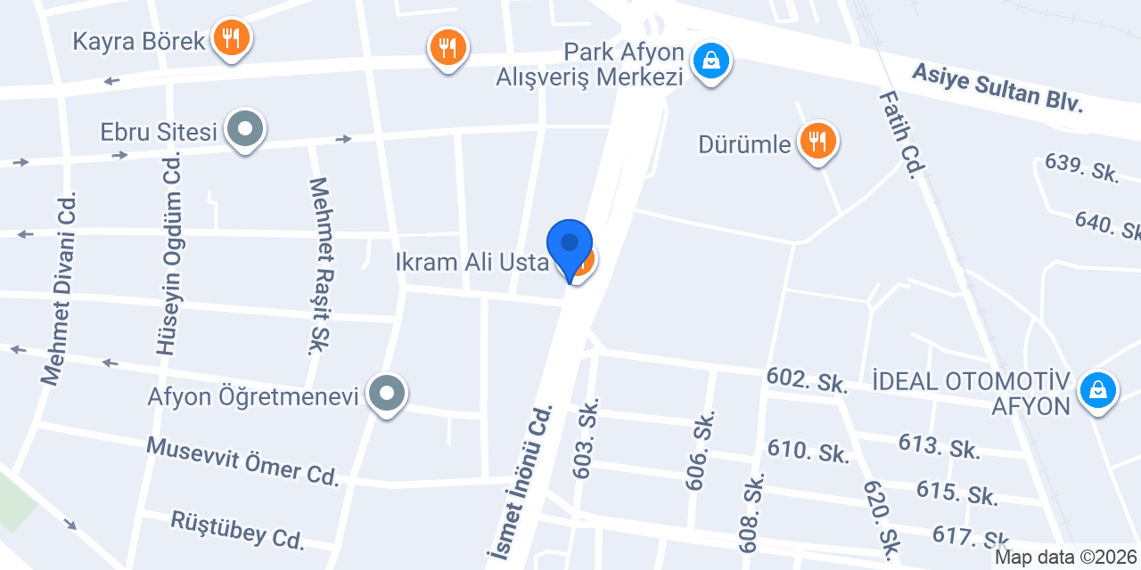 Ikram Ali Usta konumu