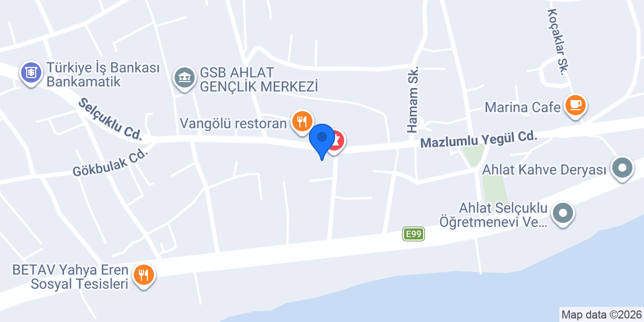 Şölen Pastanesi konumu