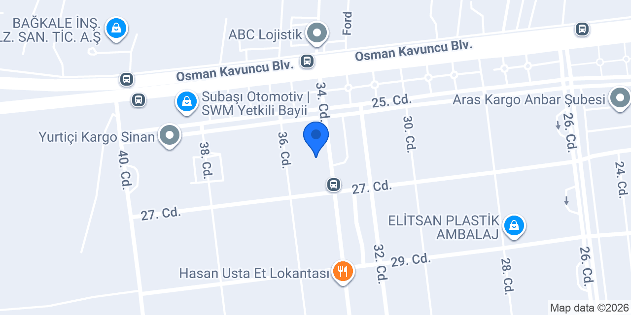 ÇATALOĞLU KUMAŞ konumu