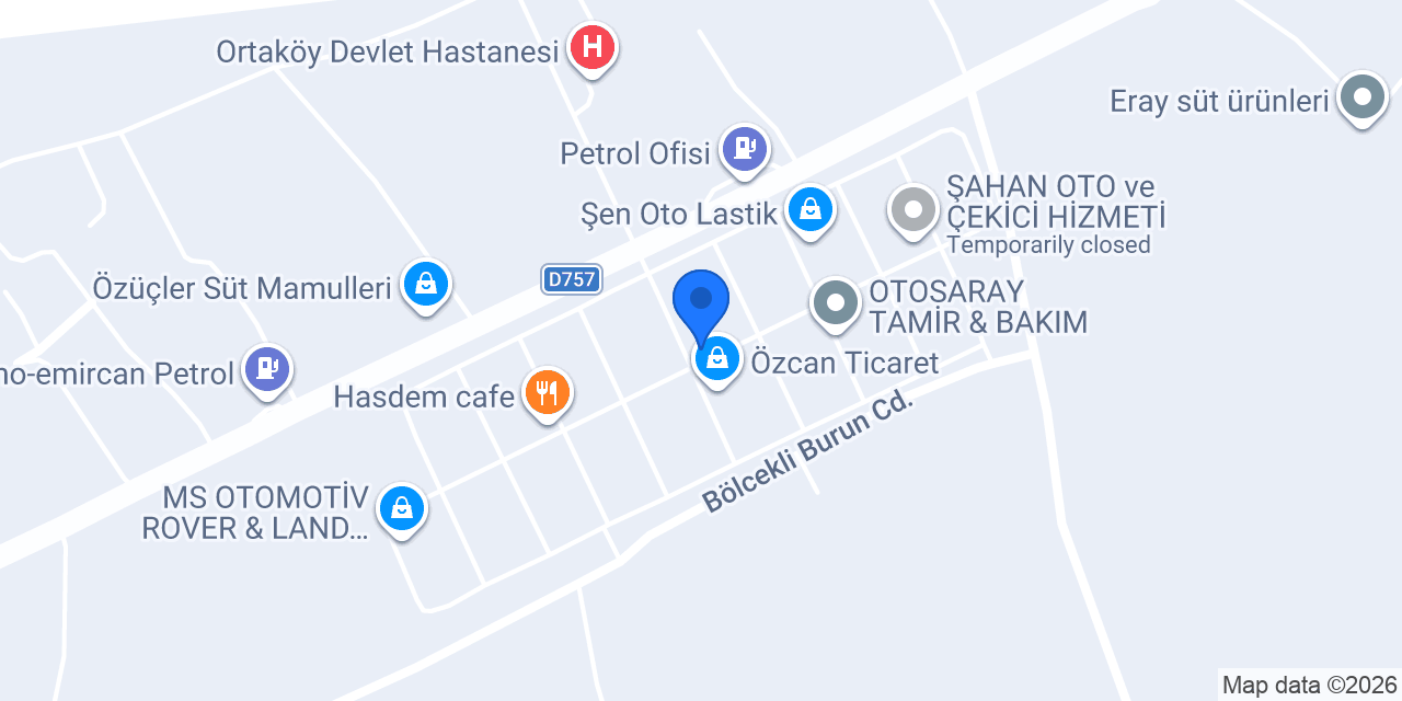 Güven Ticaret konumu