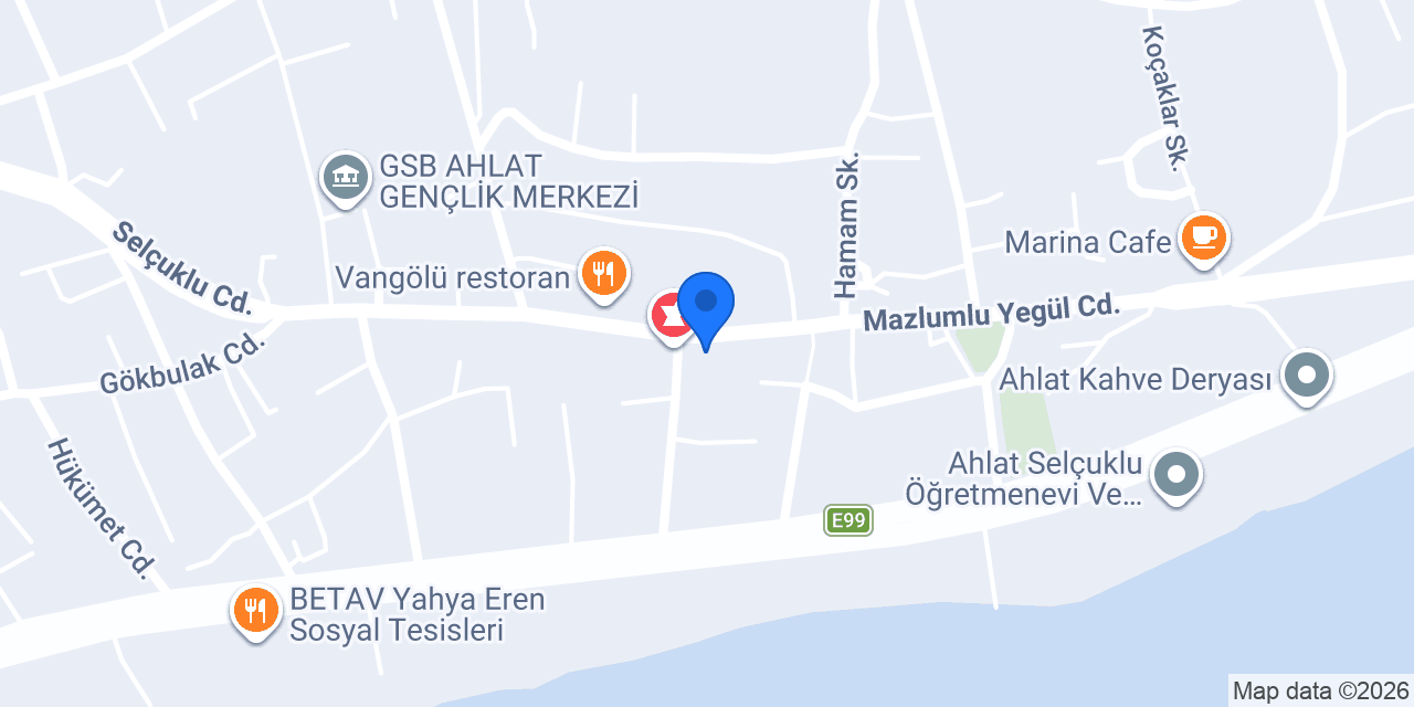 Dondurmacı Ahmet Usta konumu