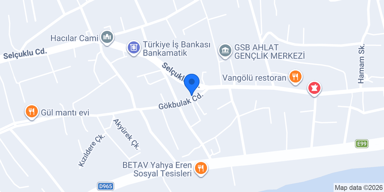 Ahlat Vizyon Emlak konumu