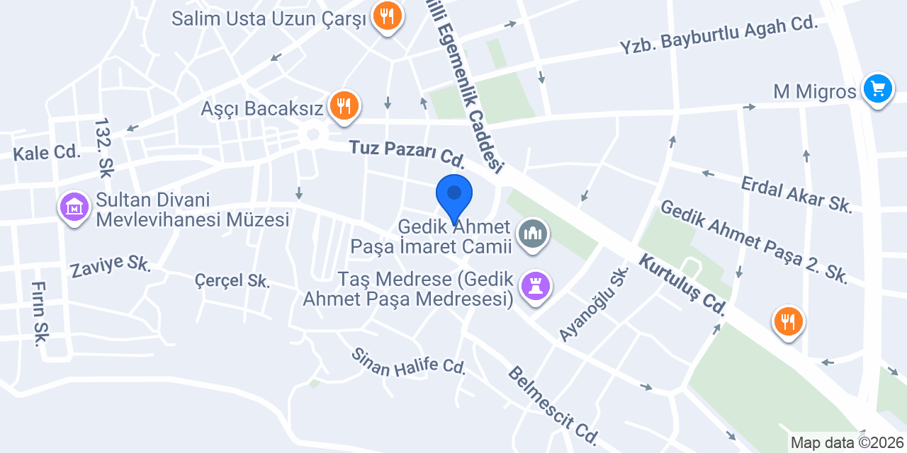 Keskin Mobilya konumu