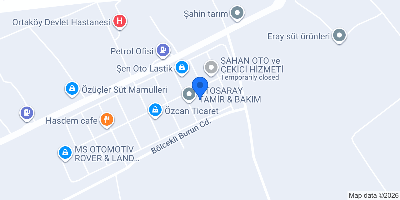 keles oto konumu