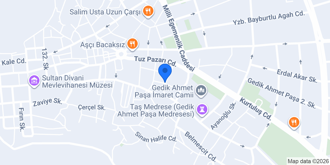 Begüm Tekstil konumu