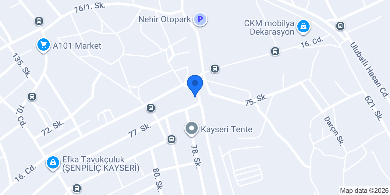 Eraslan Duş konumu