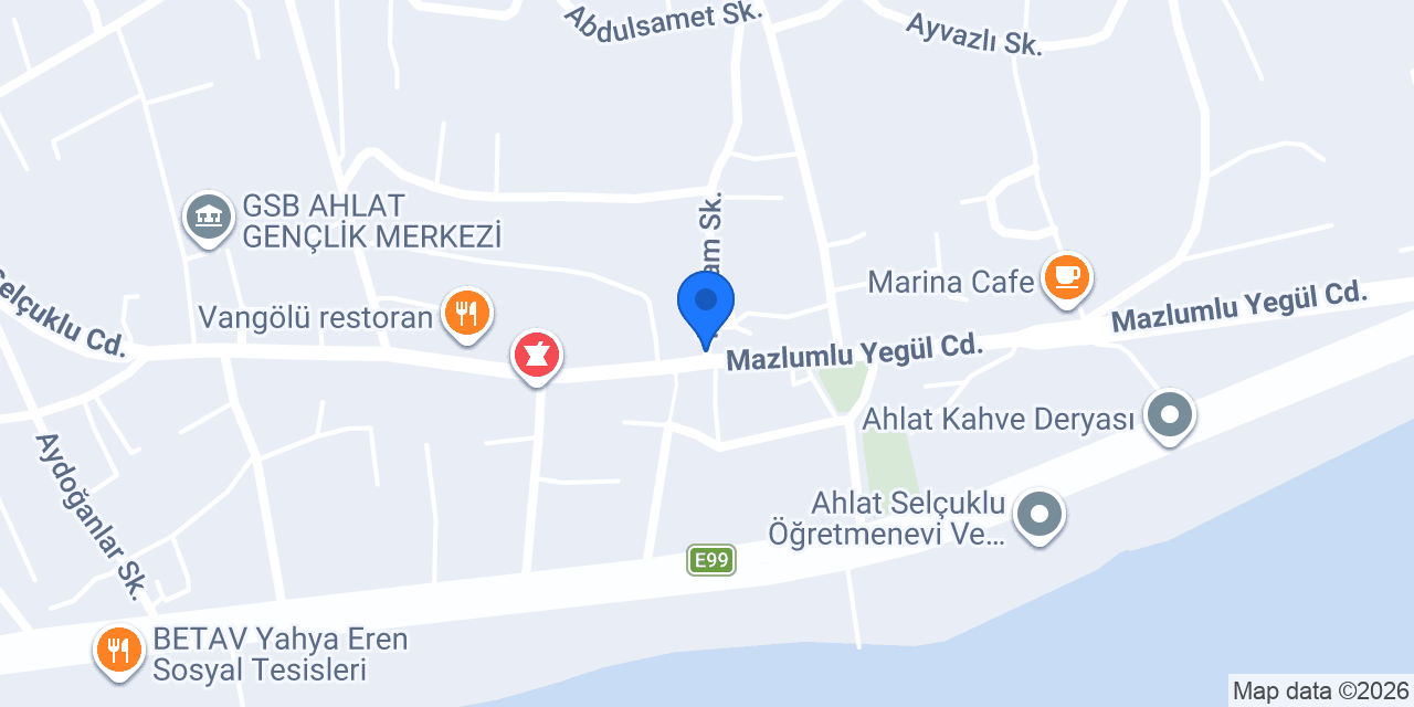 AHLAT Merkez TAKSİ 7/24 🚖 konumu