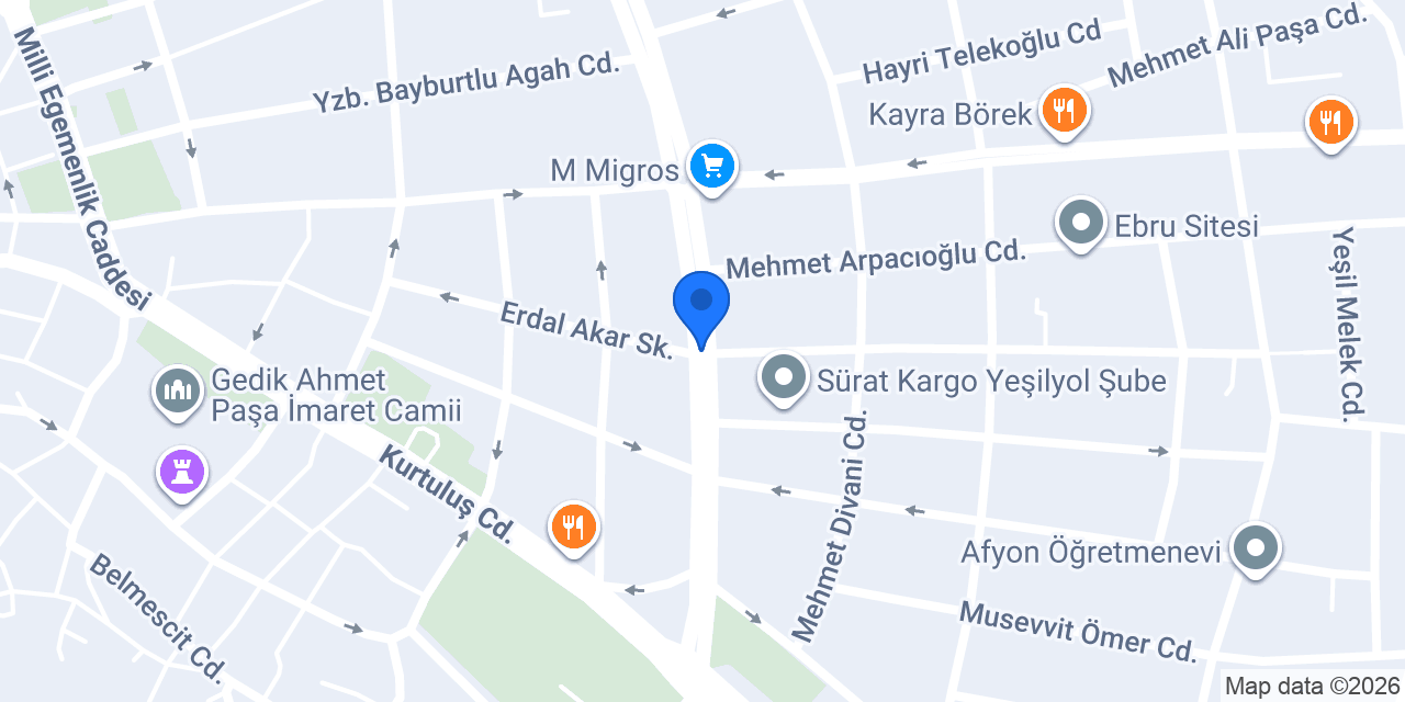 Sema Temizlik konumu