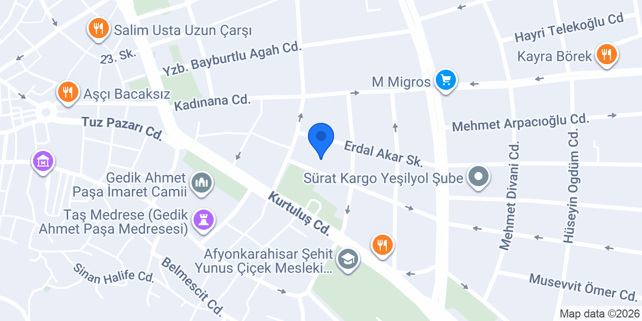 DevrAntik Dedektör konumu