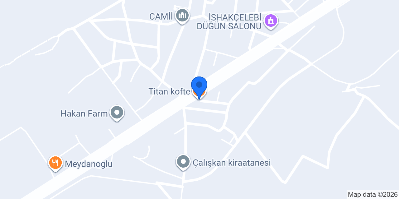 Titan kofte konumu