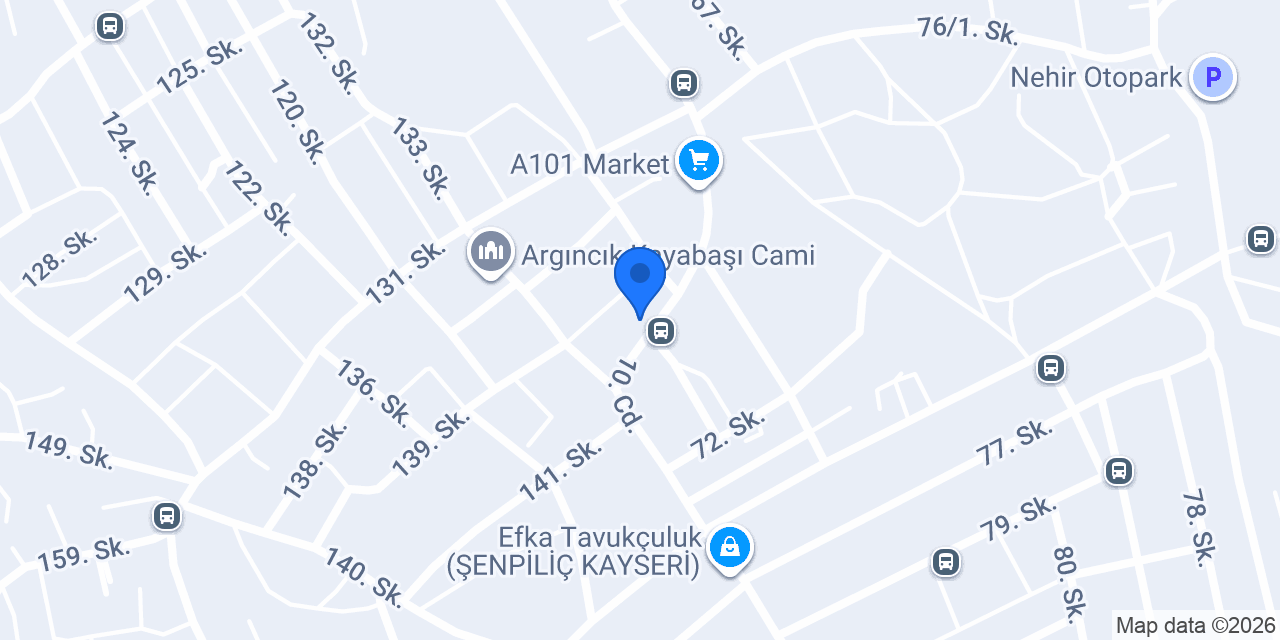 Lezzet Et konumu