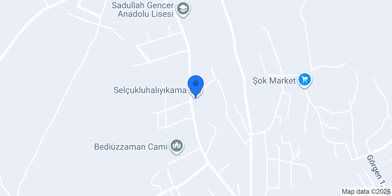 Selçukluhalıyıkama konumu
