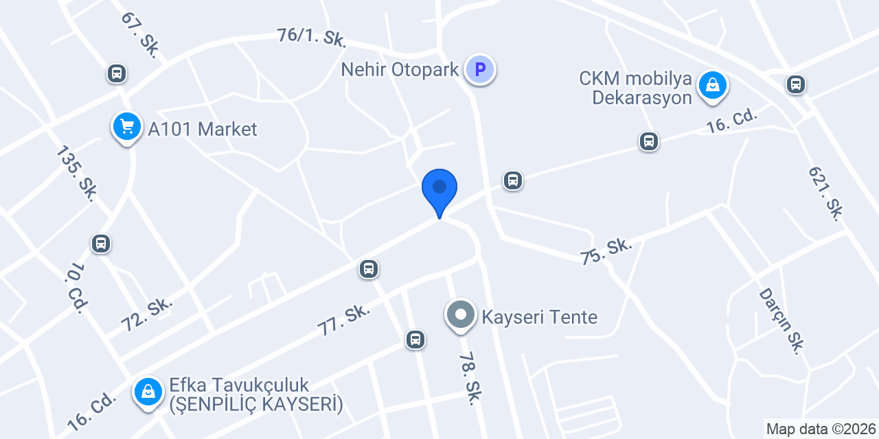 BALORE MOBİLYA konumu