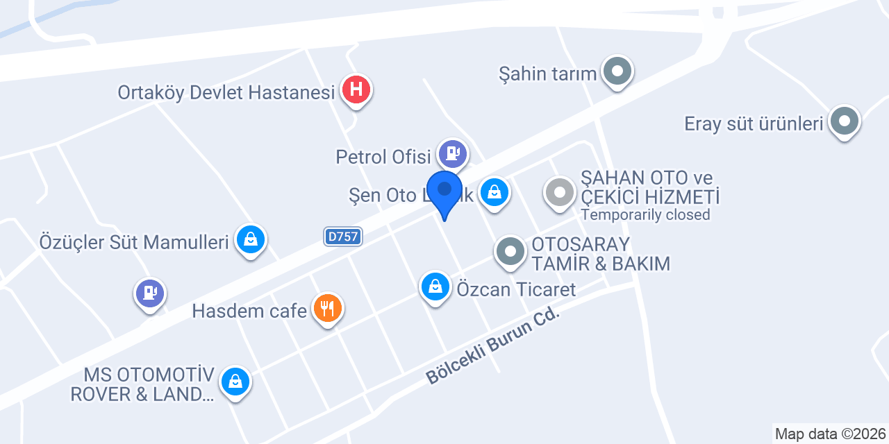 AKMAN AUTO OTO ELEKTRİK AKSARAY ORTAKÖY OTOBAN YOL YARDIM konumu