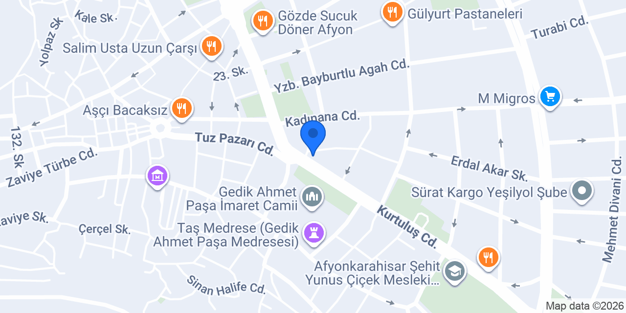 Ekol Protez (Ardıç Ali) konumu
