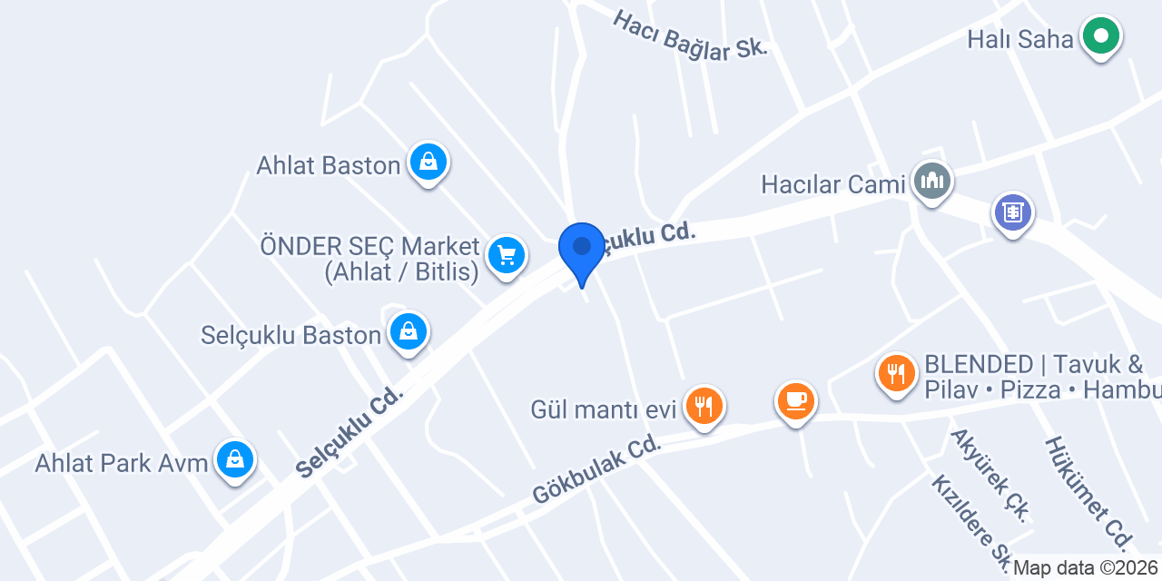 YENİ ERCİŞ İTİMAT AHLAT konumu