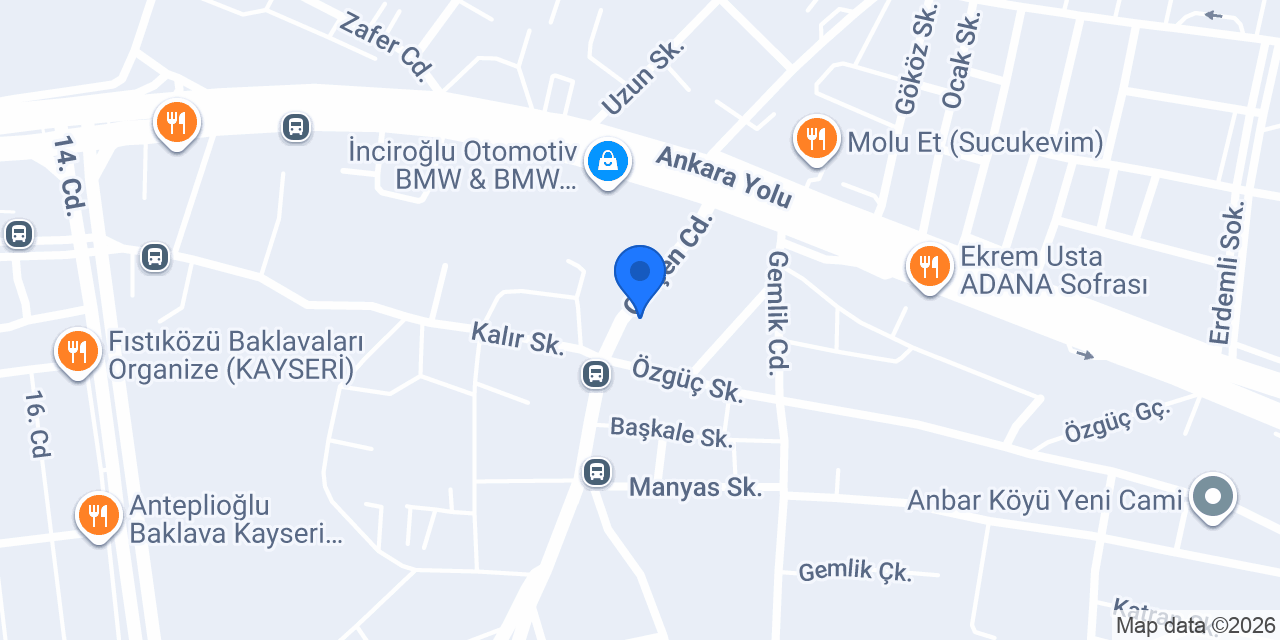 Ambar Ortaokulu konumu