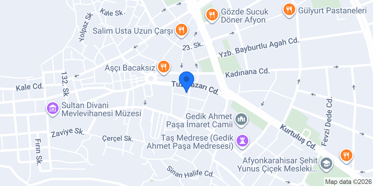 Uyar Optik & Lens konumu