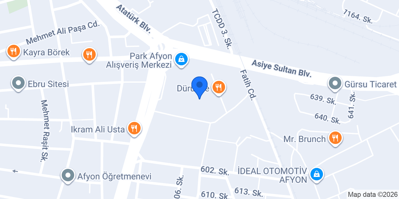 Atasun Optik konumu