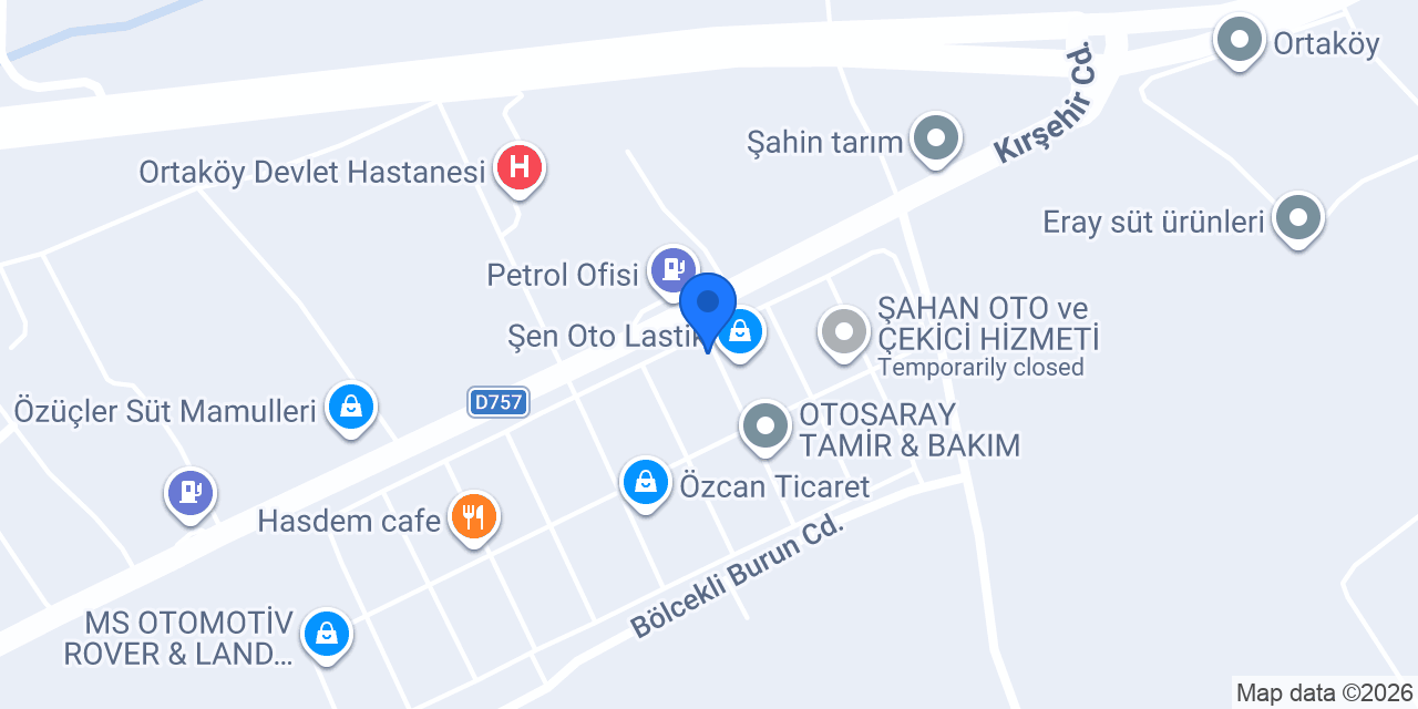 Uzmanlar Oto konumu