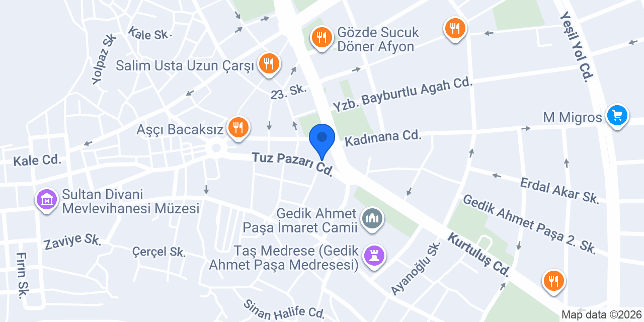 ÖMÜR Eczanesi konumu