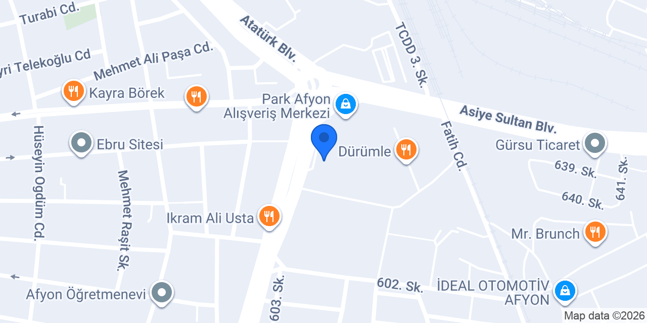 Kahve Dünyası konumu