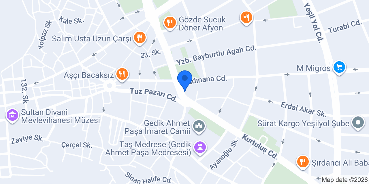 SABIR OTEL konumu