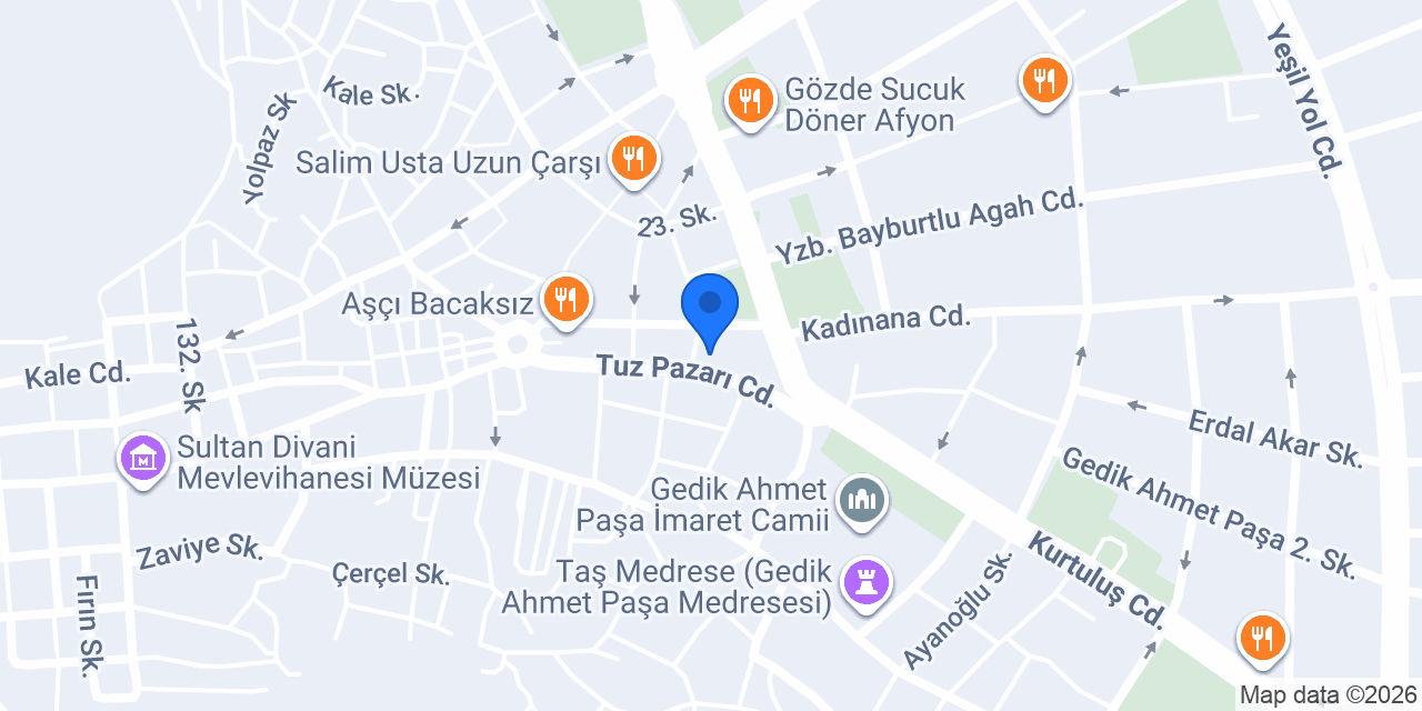 Yörükoğlu Ambalaj konumu
