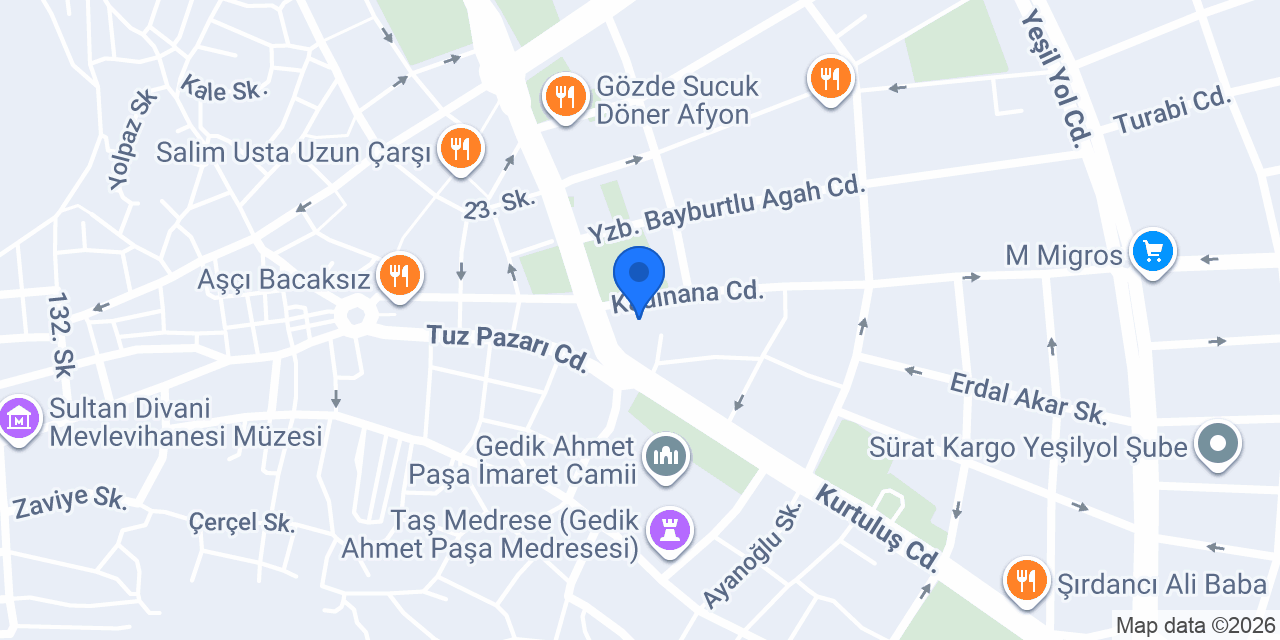 Şule Eczanesi konumu