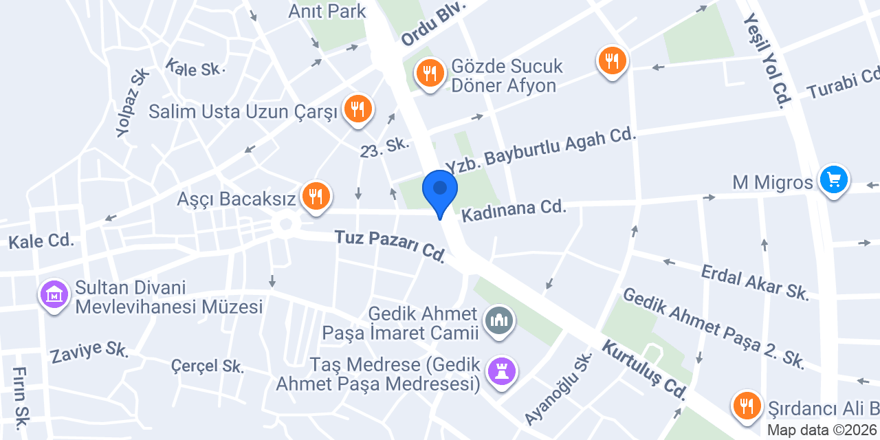 Dişhekimi Mustafa ÇIRACI konumu