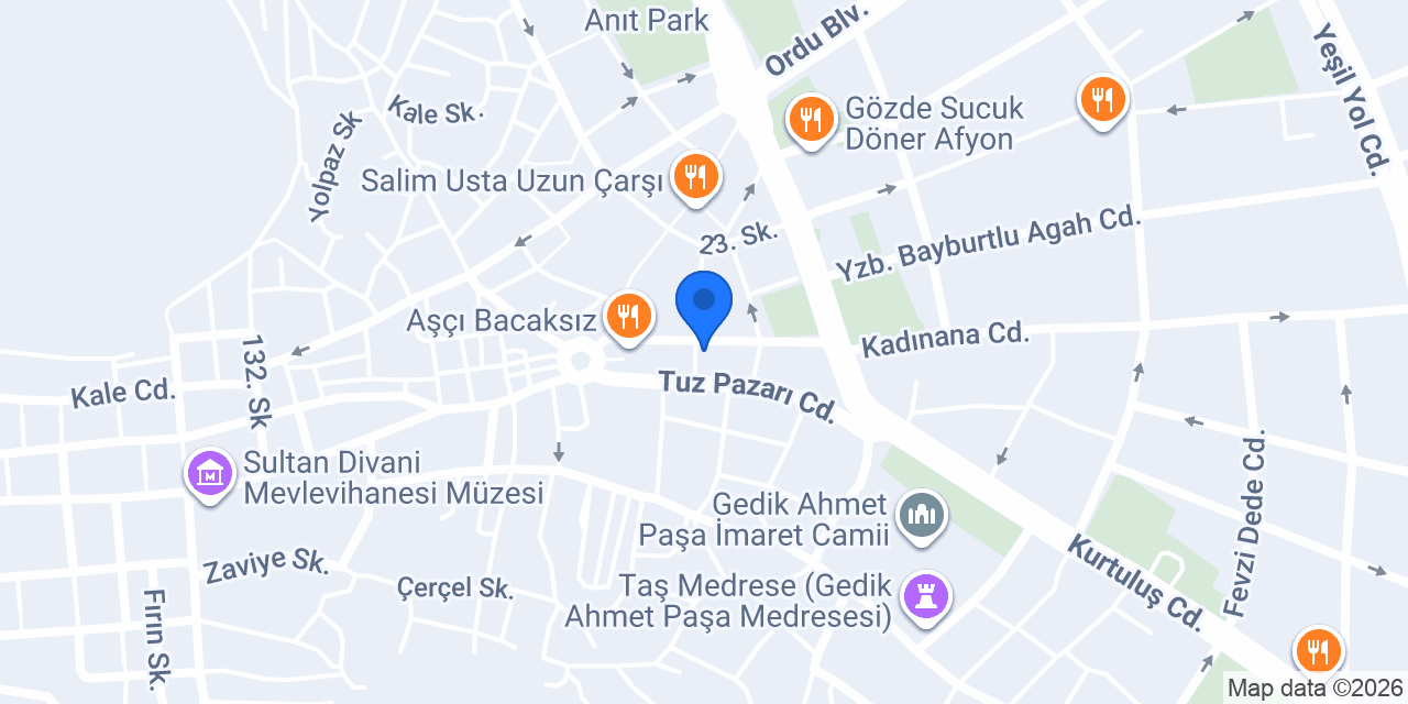 AFYON İKİZLER BEBE konumu