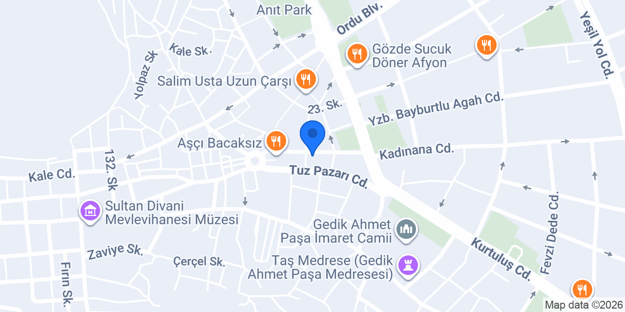 Ebru Bayan Kuaförü konumu