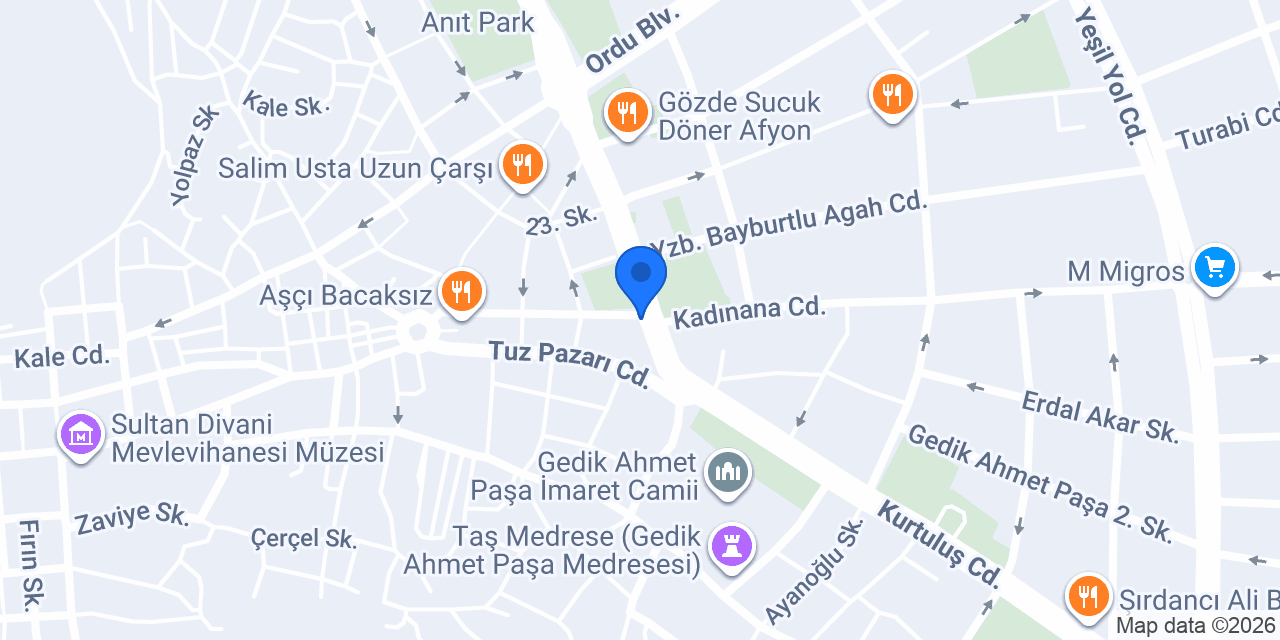 Kardeşler Sucukları konumu