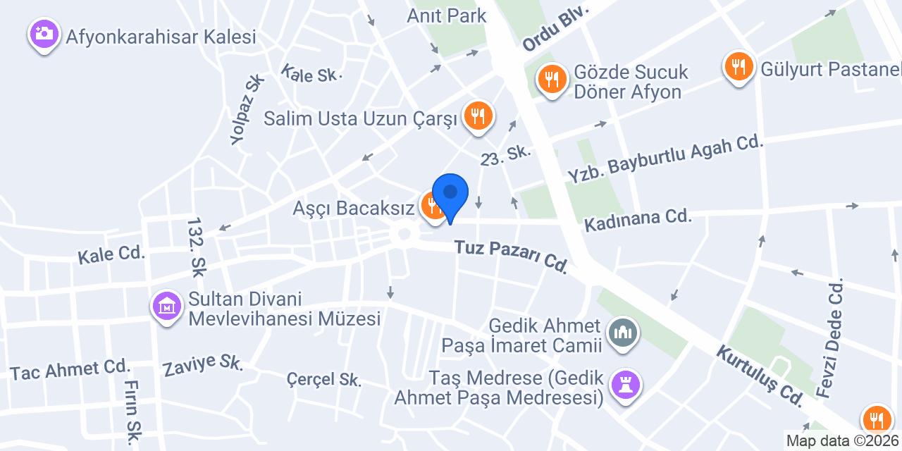 ELİT OPTİK konumu